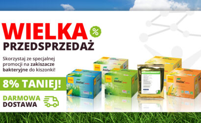zakiszacze bakteryjne – wielka przedsprzedaż